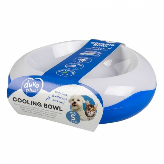 DV 12395 COOLING BOWL S - 019,5CM - 500ML WHITE BLUE 