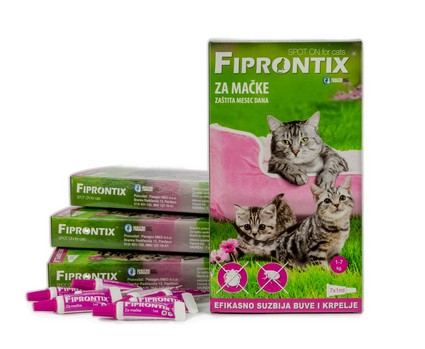FIPRONTIX ZA MACE 1 ML - PK 