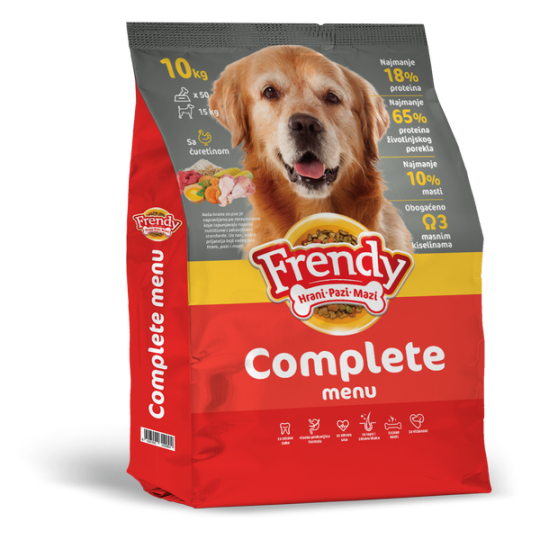Frendy Complete sa ćuretinom|10kg 